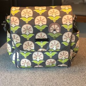 Boxy backpack diaper bag